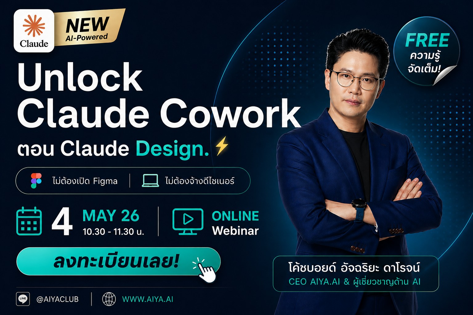 Unlock Claude Cowork ตอน Claude Design